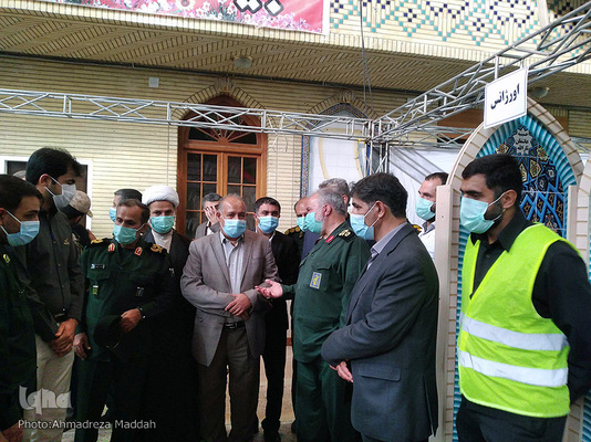 افتتاح بزرگترین مرکز واکسیناسیون تجمیعی استان فارس در حسینیه عاشقان ثارالله شیراز