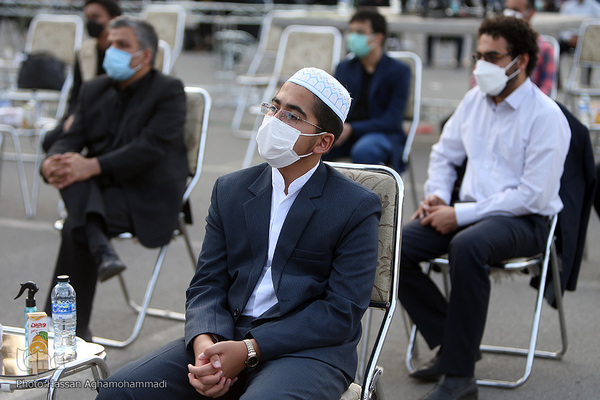 محمدرضا ولی‌محمدی، قاری و حافظ کل قرآن، مراسم اختتامیه سومین دوره مسابقات سراسری قرآن کریم مشکات