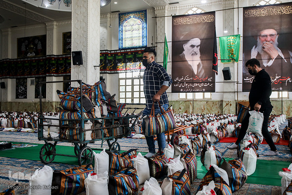 آیین افتتاح رزمایش سراسری شمیم حسینی