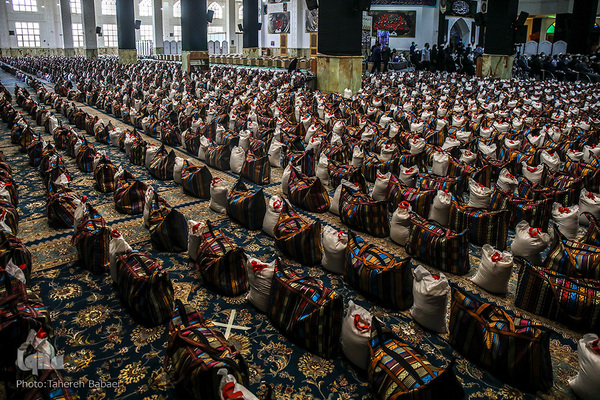 آیین افتتاح رزمایش سراسری شمیم حسینی