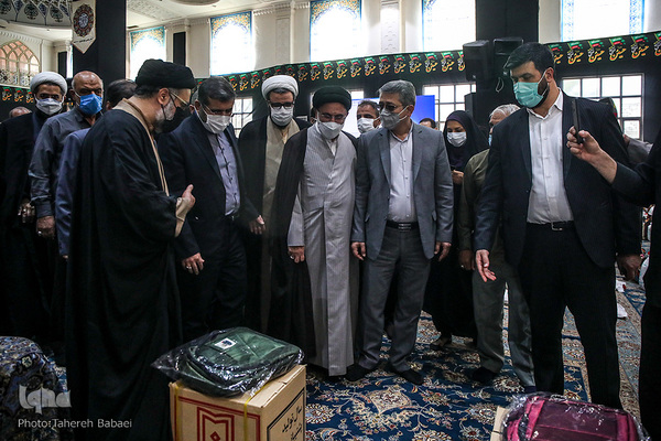 آیین افتتاح رزمایش سراسری شمیم حسینی