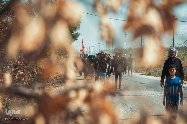 راهپیمایی پیاده روی اربعین از بصره
