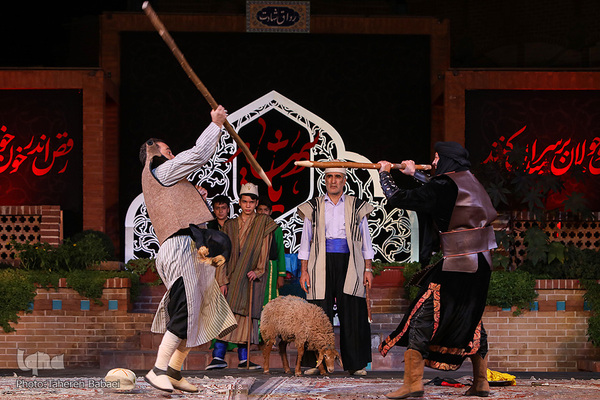 دومین سوگواره تعزیه‌خوانی در محوطه حوزه هنری