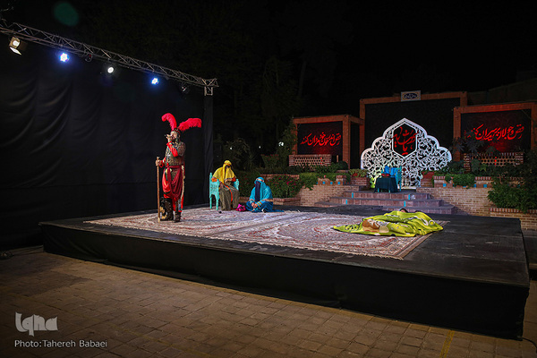 دومین سوگواره تعزیه‌خوانی در محوطه حوزه هنری