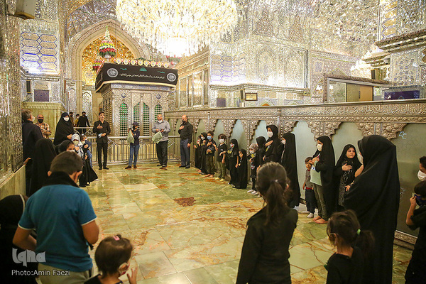 مراسم شهادت حضرت رقیه(س) در حرم شاهچراغ (ع)