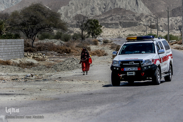 آغاز بهره‌برداری از طرح «نذر آب ۴» هلال‌احمر استان فارس در دهستان بیابان شهرستان سیریک هرمزگان