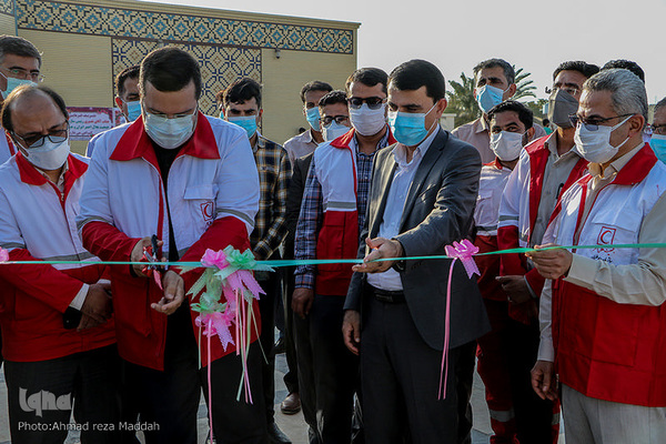 آغاز بهره‌برداری از طرح «نذر آب ۴» هلال‌احمر استان فارس در دهستان بیابان شهرستان سیریک هرمزگان