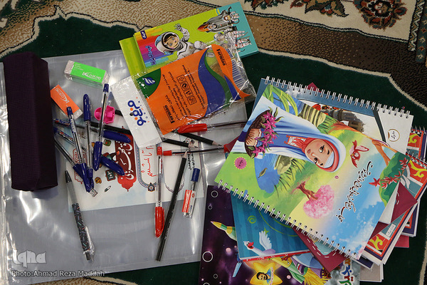 توزیع ۲هزار بسته لوازم‌التحریر میان نیازمندان فارس