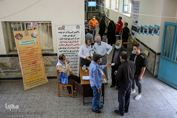 مراکز واکسیناسیون افراد بالای ۱۸سال در مشهد مقدس