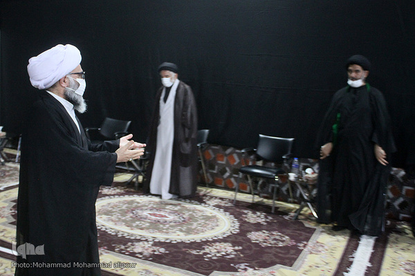 مراسم بزرگداشت مرحوم آیت‌الله محمدسعيد حكيم، از مراجع نجف اشرف در اهواز