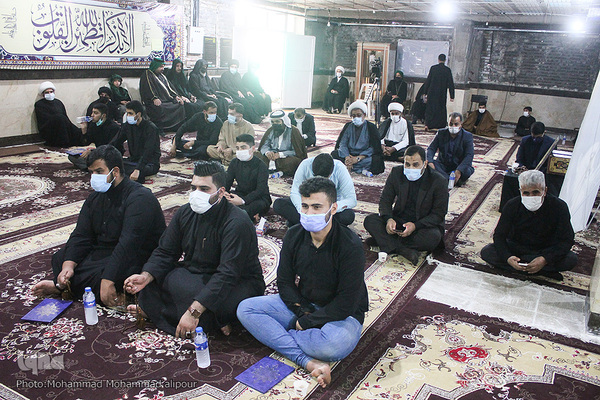 مراسم بزرگداشت مرحوم آیت‌الله محمدسعيد حكيم، از مراجع نجف اشرف در اهواز