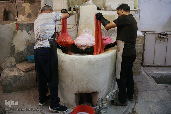 هنر رنگرزی سنتی در قم