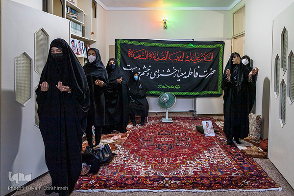 روضه خانگی دربیت الزهرا (س) خانه موقوفه مرحوم یعقوب‌علی قاری‌زاده در تبریز 