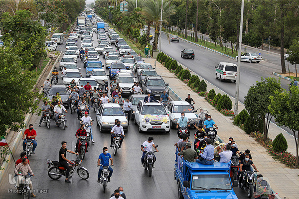 استقبال مردم شیراز از محمدرضا گرایی قهرمان المپیک توکیو ۲۰۲۰ ۲