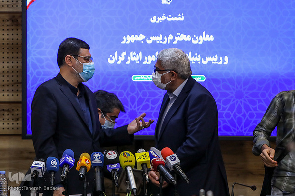 نشست خبری معاون اول رئیس جمهور و رئیس بنیاد شهید و امورایثارگران