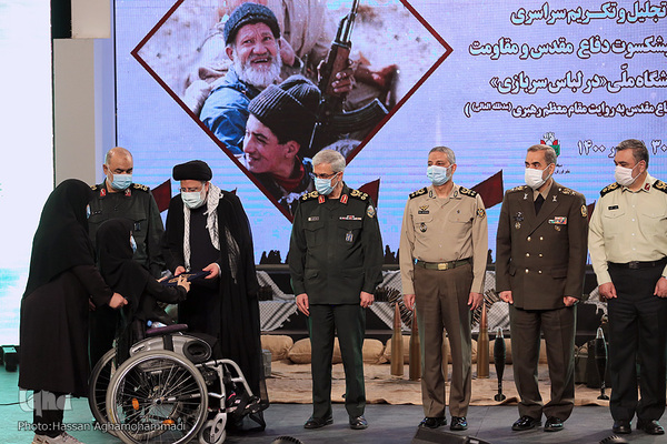 آیین تجلیل و تکریم از یک میلیون پیشکسوت دفاع مقدس با حضور رییس جمهور