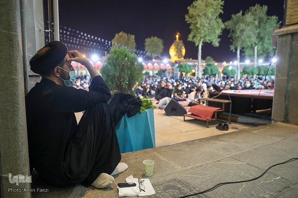 مراسم سوگواری ماه صفر در حرم مطهر حضرت شاهچراغ(ع) شیراز