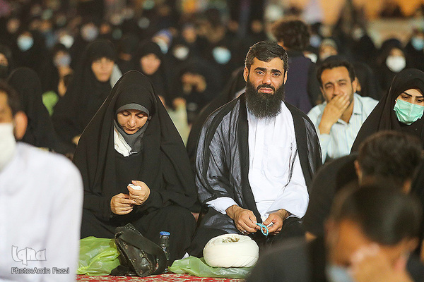 مراسم سوگواری ماه صفر در حرم مطهر حضرت شاهچراغ(ع) شیراز