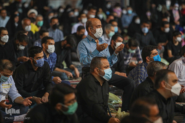 مراسم سوگواری ماه صفر در حرم مطهر حضرت شاهچراغ(ع) شیراز