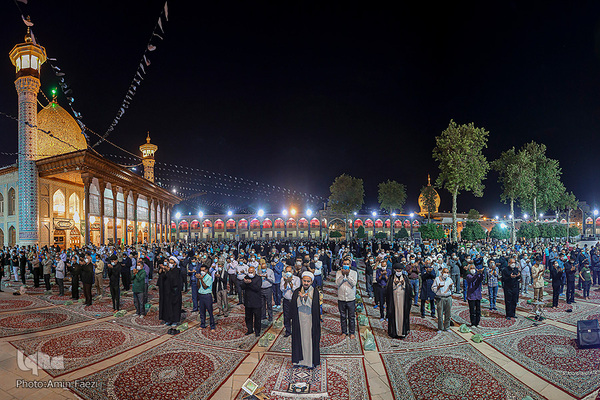مراسم سوگواری ماه صفر در حرم مطهر حضرت شاهچراغ(ع) شیراز