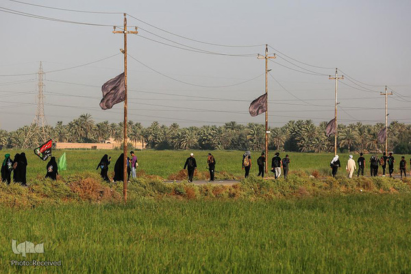پیاده روی دلدادگان سید و سالار شهیدان، حضرت اباعبدالله الحسین (ع) در اربعین حسینی