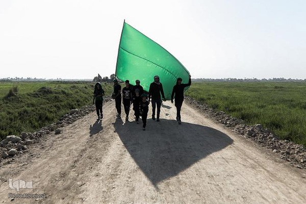 پیاده روی دلدادگان سید و سالار شهیدان، حضرت اباعبدالله الحسین (ع) در اربعین حسینی