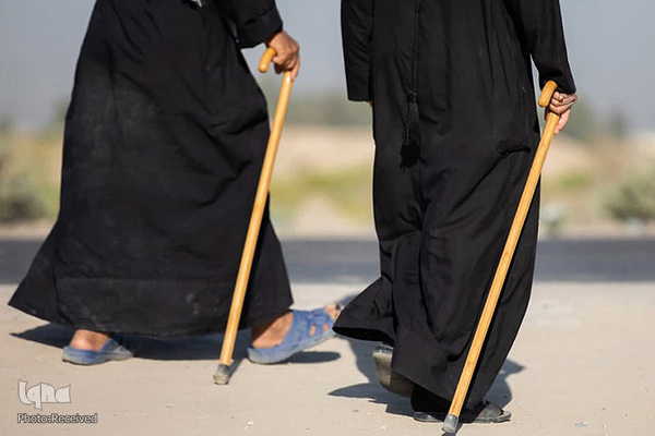 پیاده روی دلدادگان سید و سالار شهیدان، حضرت اباعبدالله الحسین (ع) در اربعین حسینی