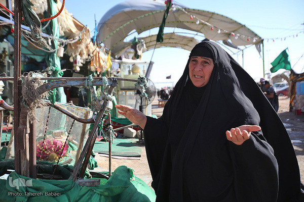 زائرین پیاده روی اربعین حسینی