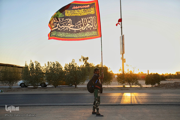 زائرین پیاده روی اربعین حسینی