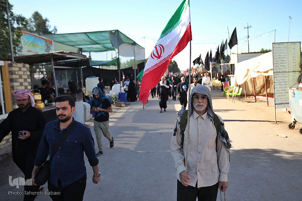 زائرین پیاده روی اربعین حسینی