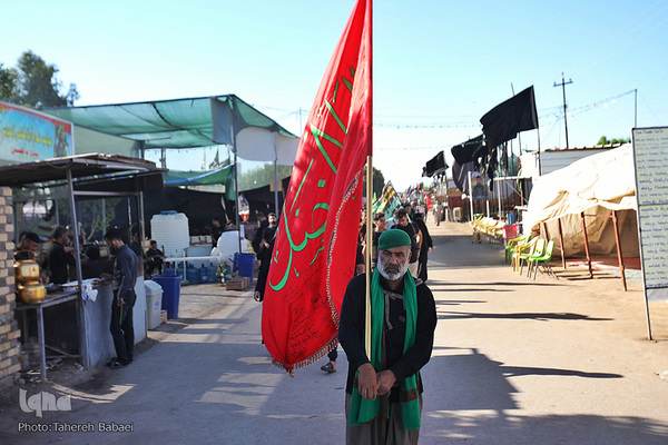 زائرین پیاده روی اربعین حسینی