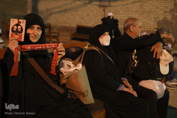 زائرین پیاده روی اربعین حسینی