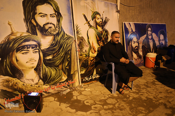 زائرین پیاده روی اربعین حسینی