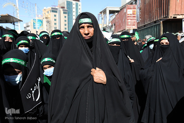 زائرین پیاده روی اربعین حسینی