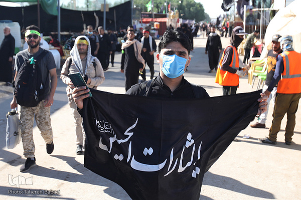 زائرین پیاده روی اربعین حسینی