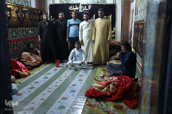 خادمین زائرین پیاده روی اربعین حسینی