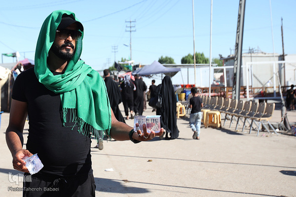 خادمین زائرین پیاده روی اربعین حسینی