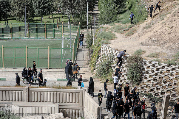 پیاده روی جاماندگان اربعین حسینی(ع)