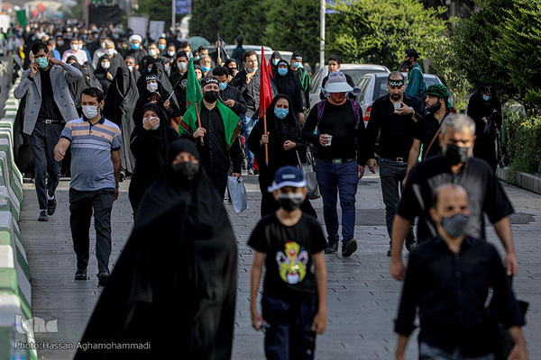 پیاده روی جاماندگان اربعین حسینی(ع)