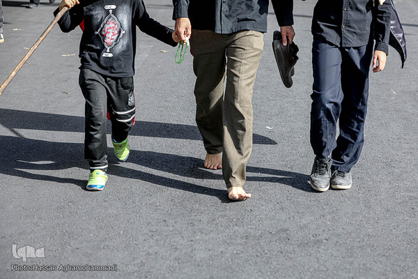 پیاده روی جاماندگان اربعین حسینی(ع)