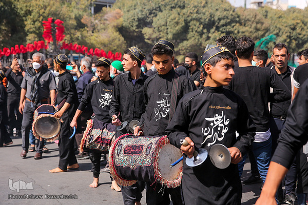 مراسم عزاداری سالروز رحلت پیامبر گرامی اسلام(ص) و شهادت امام حسن مجتبی(ع) در مشهد مقدس