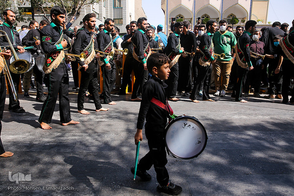 مراسم عزاداری سالروز رحلت پیامبر گرامی اسلام(ص) و شهادت امام حسن مجتبی(ع) در مشهد مقدس
