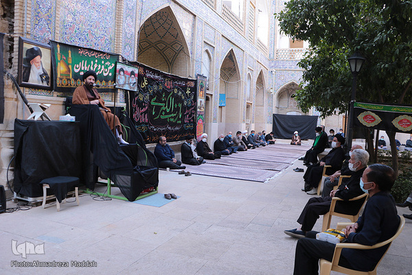 مراسم عزاداری رحلت پیامبر اکرم (ص)و شهادت امام حسن مجتبی (ع) در مدرسه علمیه خان شیراز