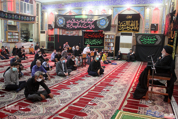  مراسم عزاداری رحلت پیامبر اکرم (ص) و شهادت امام حسن مجتبی(ع) در مسجد آیت‌الله شفیعی اهواز