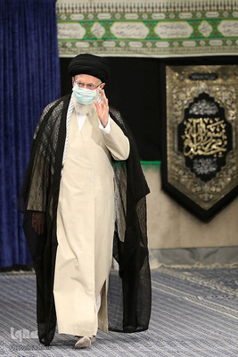 مراسم عزاداری روز شهادت حضرت امام رضا(ع) با حضور مقام معظم رهبری