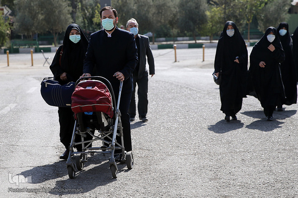 مراسم عزاداری ۱۰هزار خادم یار امام رضا(ع) در مصلی امام خمینی(ره) تهران