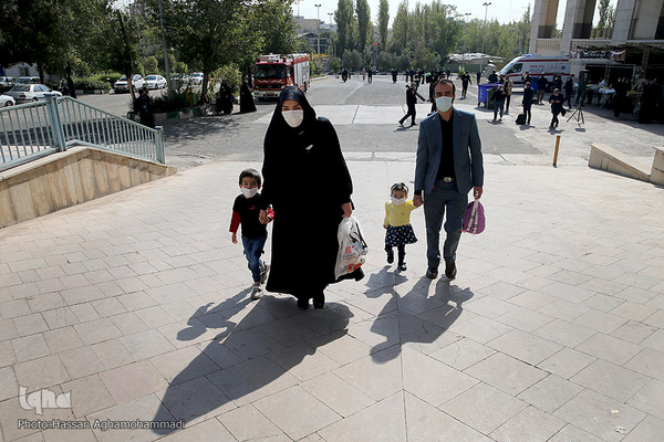 مراسم عزاداری ۱۰هزار خادم یار امام رضا(ع) در مصلی امام خمینی(ره) تهران