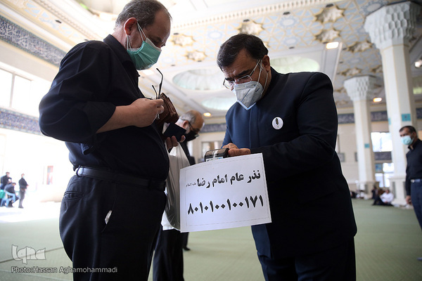 مراسم عزاداری ۱۰هزار خادم یار امام رضا(ع) در مصلی امام خمینی(ره) تهران