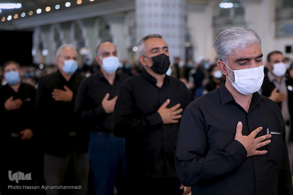 مراسم عزاداری ۱۰هزار خادم یار امام رضا(ع) در مصلی امام خمینی(ره) تهران