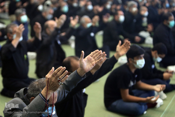 مراسم عزاداری ۱۰هزار خادم یار امام رضا(ع) در مصلی امام خمینی(ره) تهران